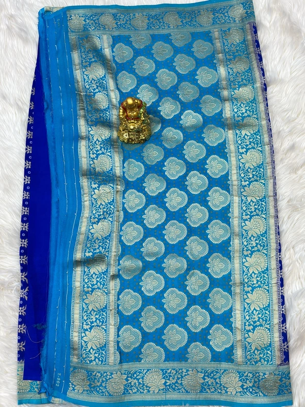 SEMI GEORGETTE - Blue