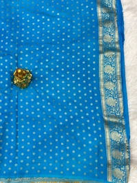 SEMI GEORGETTE - Blue