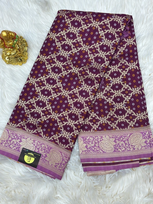 SEMI GEORGETTE - Purple