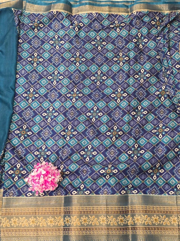 PATOLA PRINT - PHOTOSHOOT BLUE