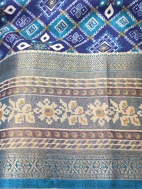 PATOLA PRINT - PHOTOSHOOT BLUE