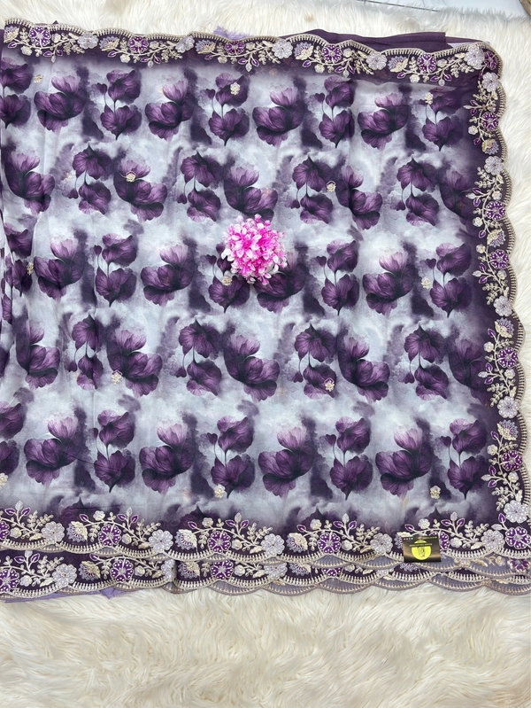 RADHE PRINT - PURPLE