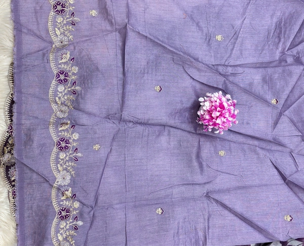 RADHE PRINT - PURPLE