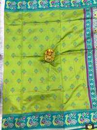 PATOLA IKKAT - PARROT GREEN