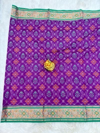 PATOLA IKKAT - PURPLE
