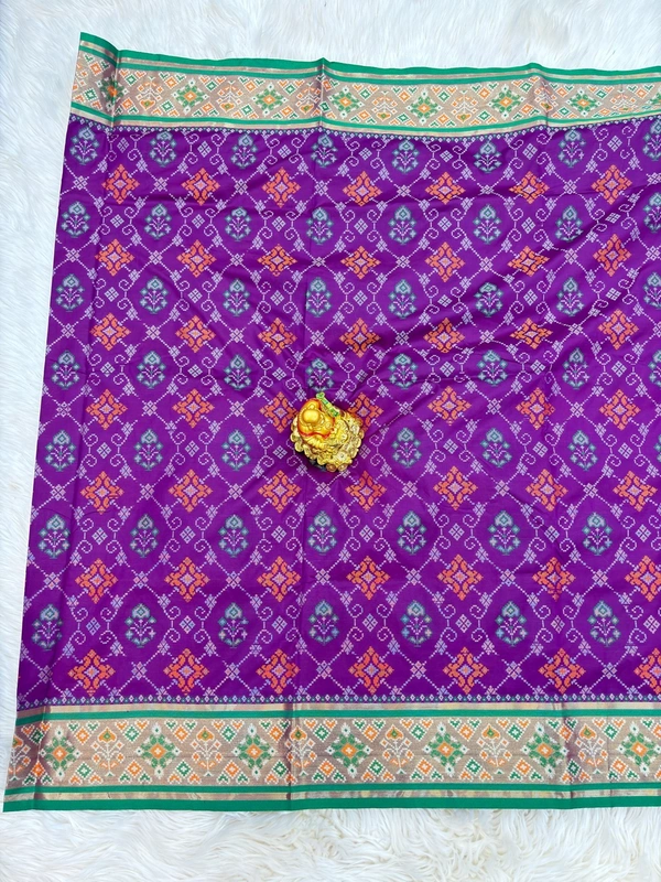 PATOLA IKKAT - PURPLE