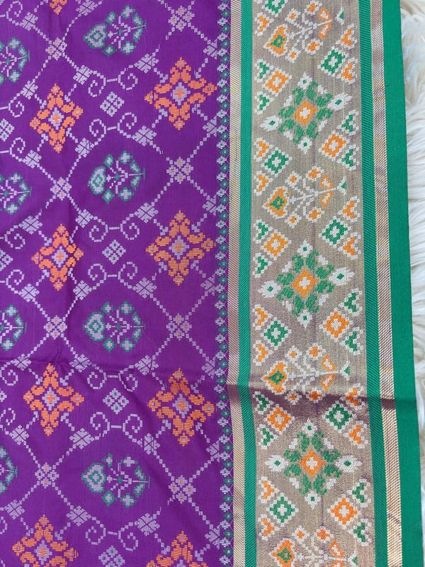 PATOLA IKKAT - PURPLE