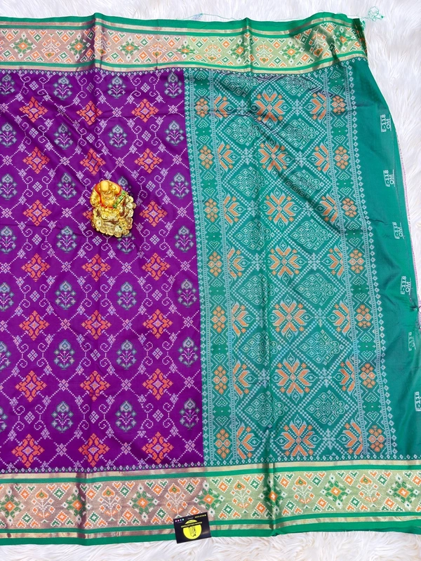 PATOLA IKKAT - PURPLE