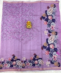 TUSSAR SILK - LAVENDER