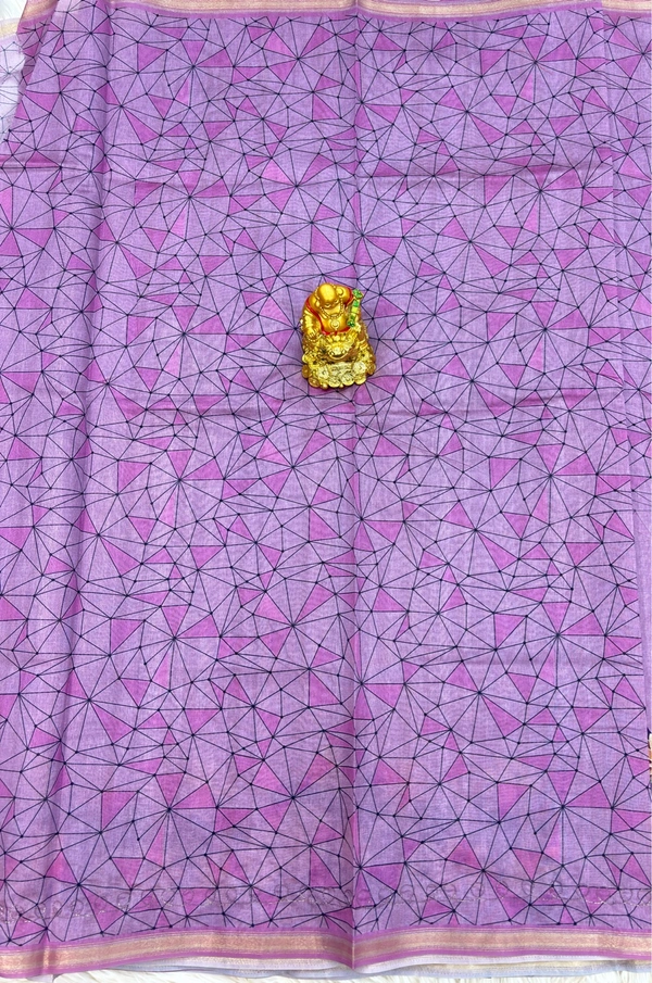 TUSSAR SILK - LAVENDER