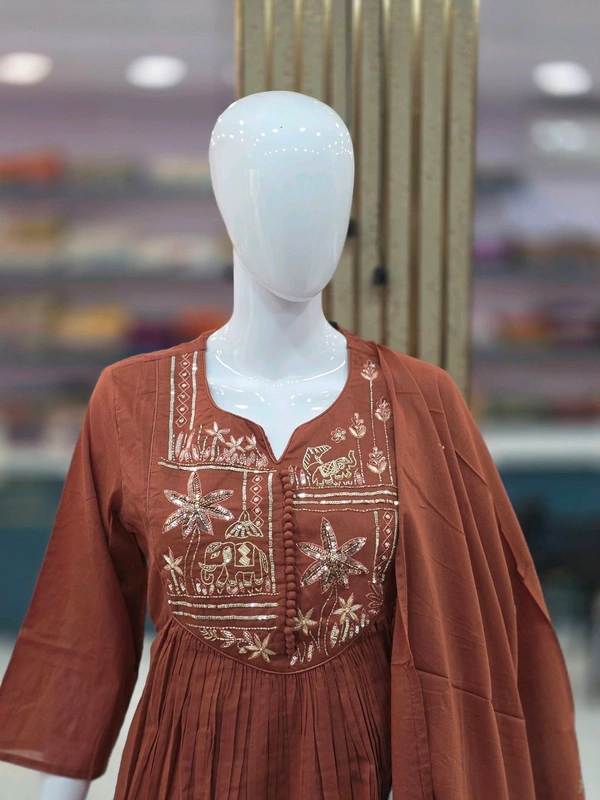 JAIPUR COTTON S6 - XXL, Brown