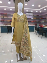 TISSUE SILK KURTI - S, Festival