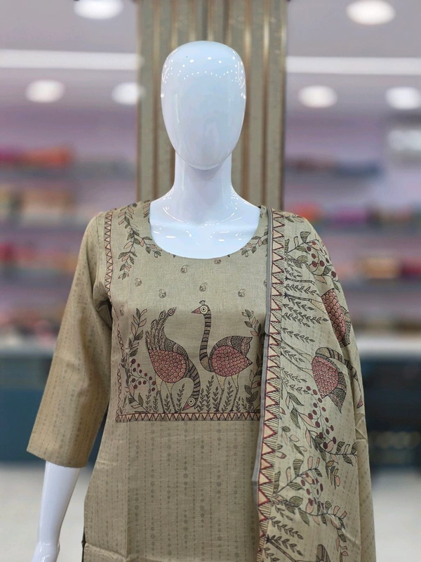 MANIPURI SILK KURTI - S, Tussock