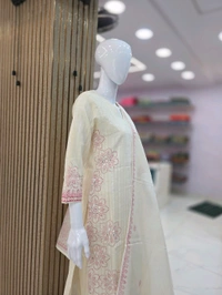JAIPUR COTTON BLOCK PRINTS - M, Albescent White