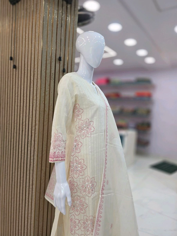 JAIPUR COTTON BLOCK PRINTS - XL, Albescent White