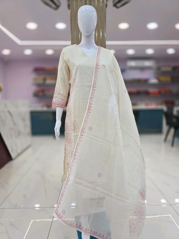 JAIPUR COTTON BLOCK PRINTS - XXXL, Albescent White