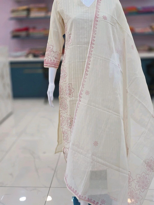 JAIPUR COTTON BLOCK PRINTS - XXXL, Albescent White