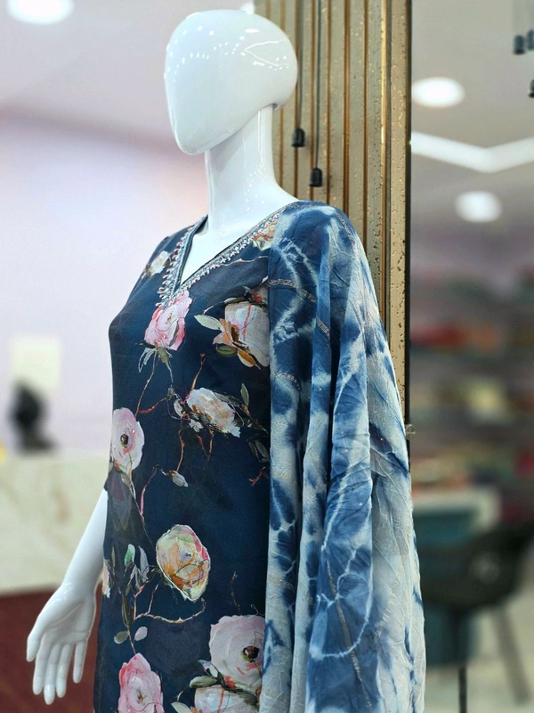 DOLA SILK DESIGNER - M, Ultramarine