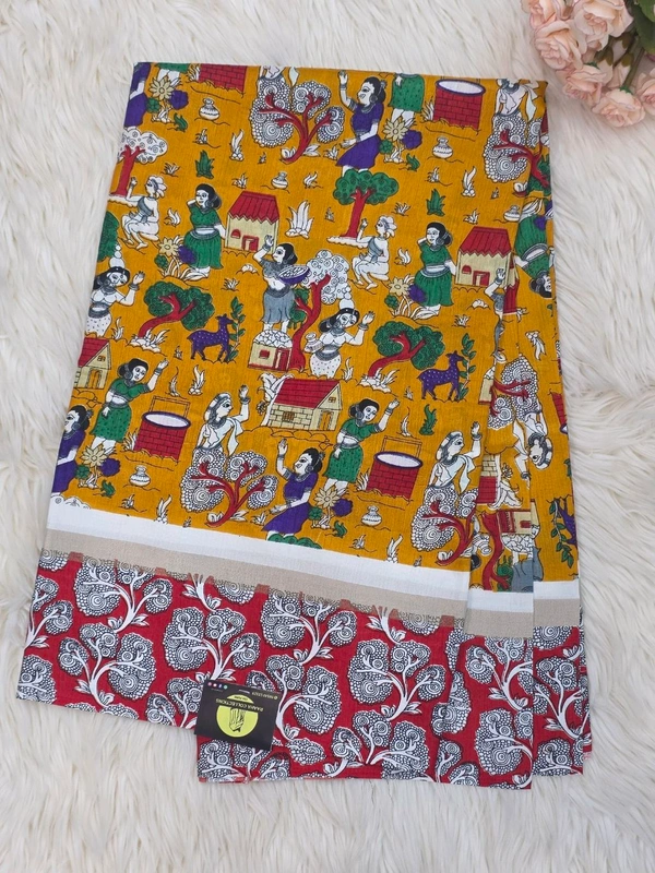CHIRALA COTTON - MUSTARD YELLOW