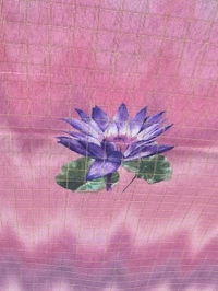 FLORAL SMALL CHECKS - RUST PINK