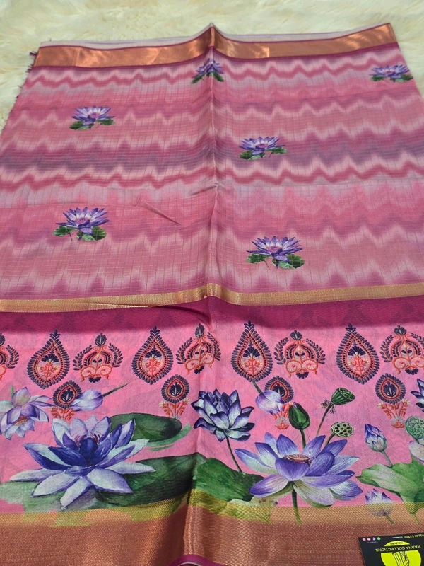 FLORAL SMALL CHECKS - RUST PINK