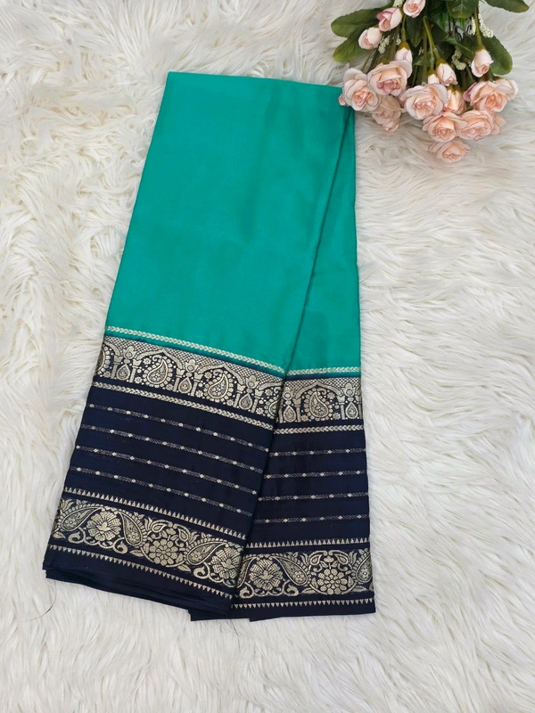 MYSORE SILK - PEACOCK GREEN