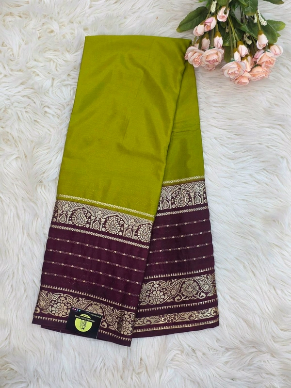MYSORE SILK - LEMON GREEN
