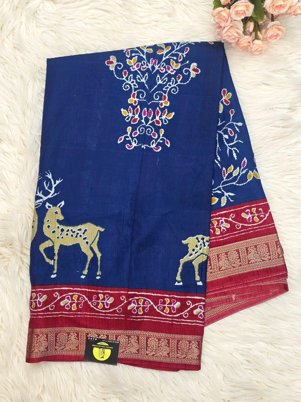 MAHESWARI SILK - BLUE