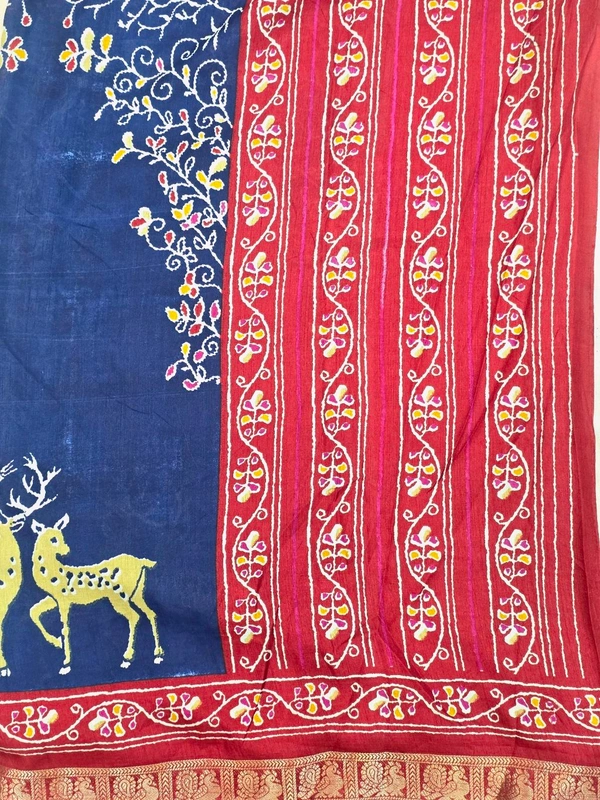 MAHESWARI SILK - BLUE