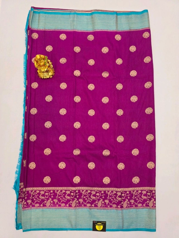 MUSHRU SILK - PURPLE