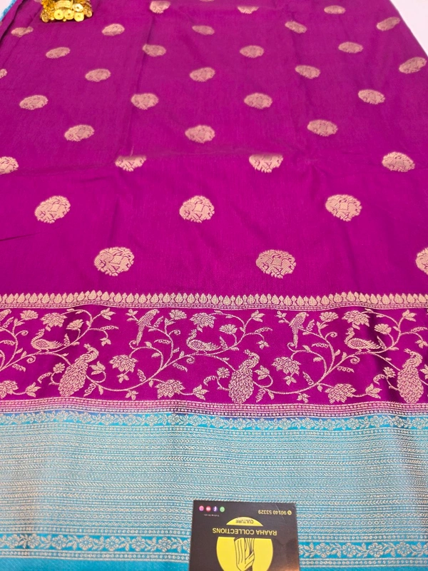 MUSHRU SILK - PURPLE