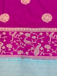 MUSHRU SILK - PURPLE