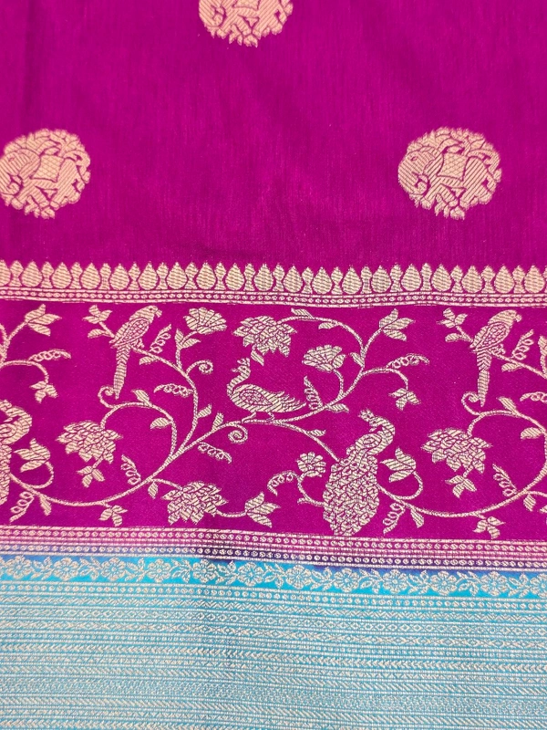 MUSHRU SILK - PURPLE