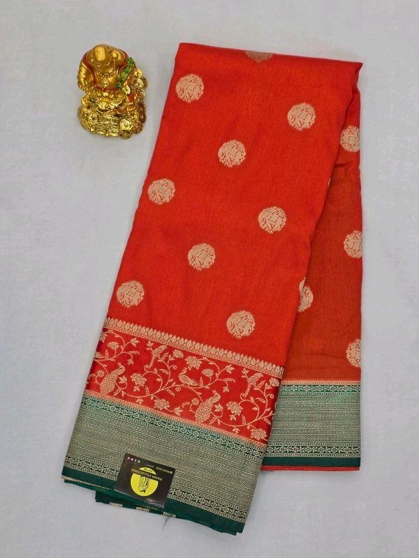 MUSHRU SILK - FANTA ORANGE