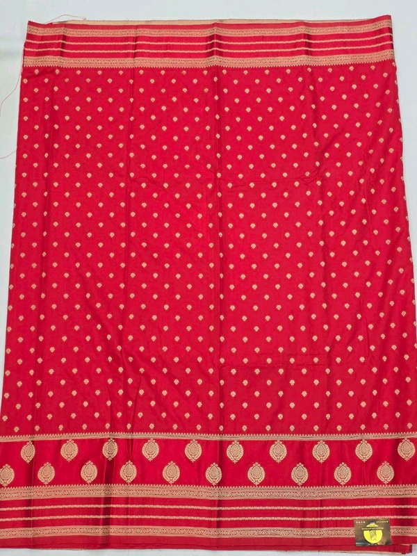 MUSHRU SILK - RED