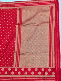 MUSHRU SILK - RED