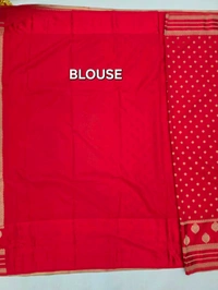 MUSHRU SILK - RED