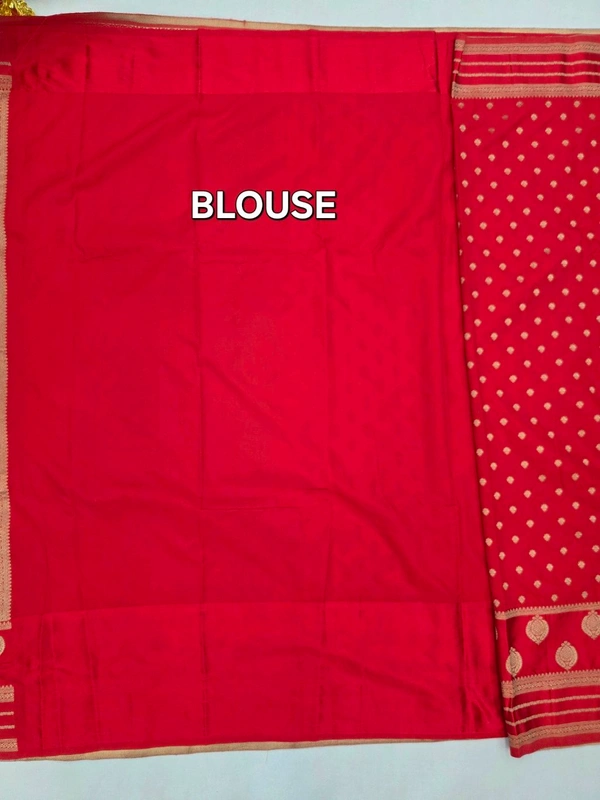 MUSHRU SILK - RED