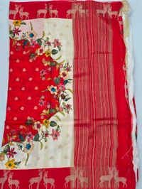 MOONGA SILK DIGITAL PRINT - RED