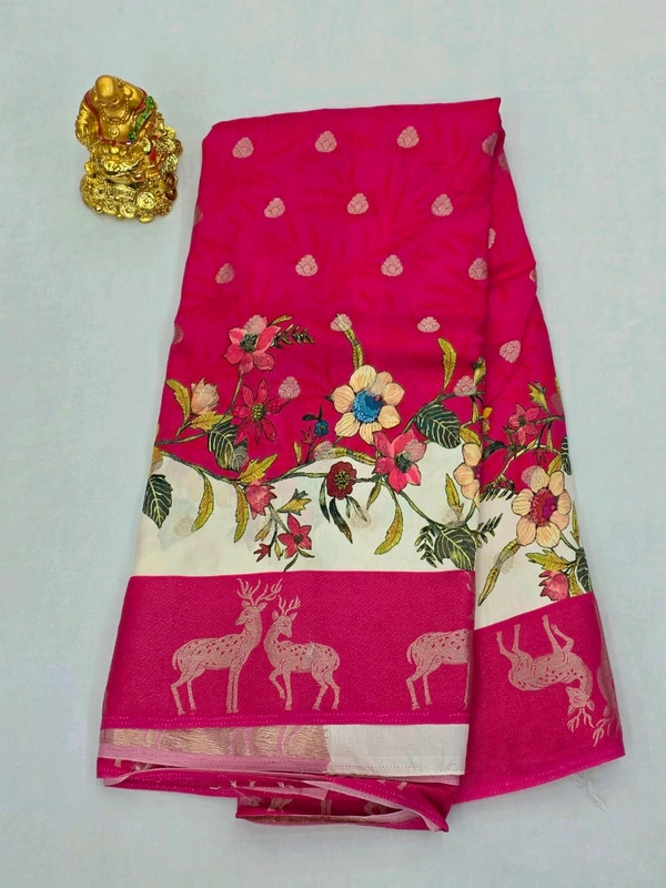 MOONGA SILK DIGITAL PRINT - PINK