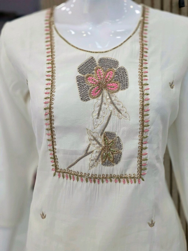 RAW SILK 3PC SUIT - 42