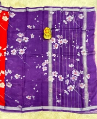 Mangalagiri Digital Print - RED