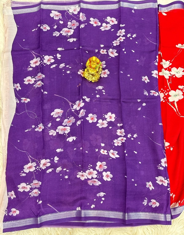 Mangalagiri Digital Print - RED