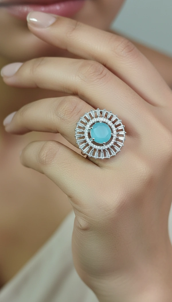BH0733 : Women's Stylish Finger Rings Collection | Adjustable, Stone Studded, Designer, Party Wear & Daily Wear Rings - Free Size