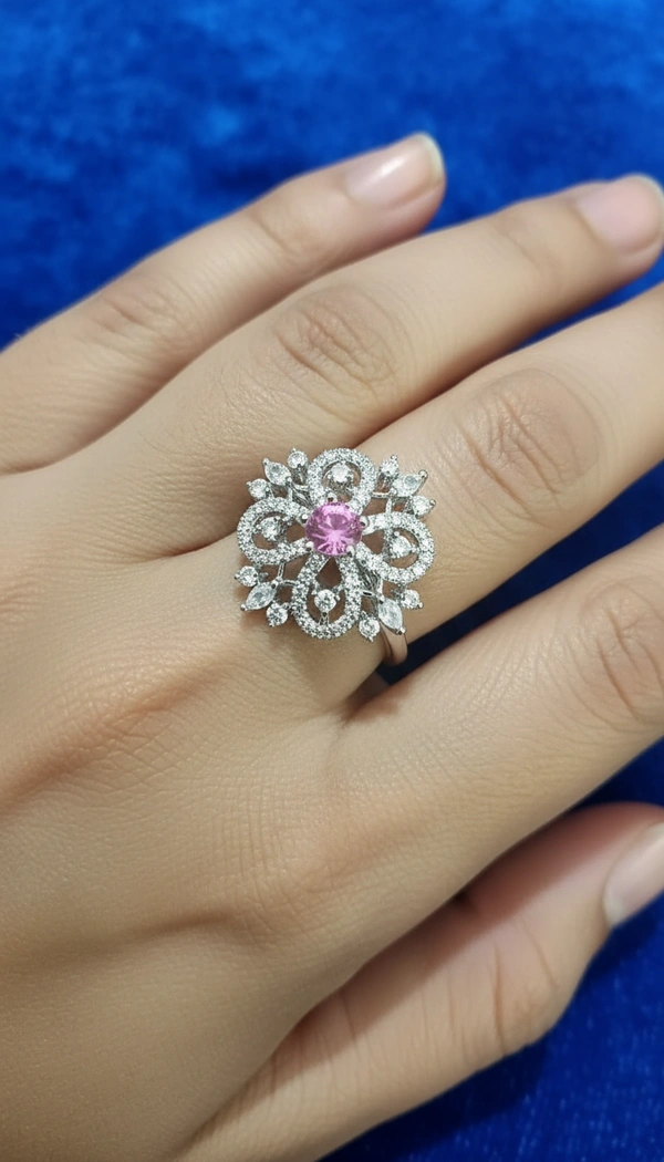 BH0627 : Women's Stylish Finger Rings Collection | Adjustable, Stone Studded, Designer, Party Wear & Daily Wear Rings