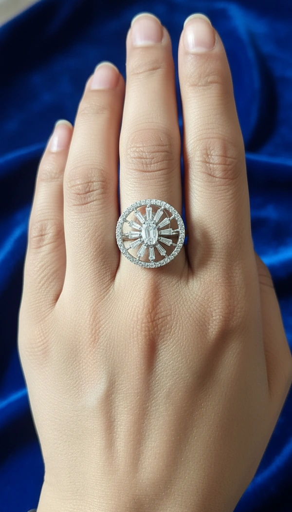 BH0634 : Women's Stylish Finger Rings Collection | Adjustable, Stone Studded, Designer, Party Wear & Daily Wear Rings - Free Size