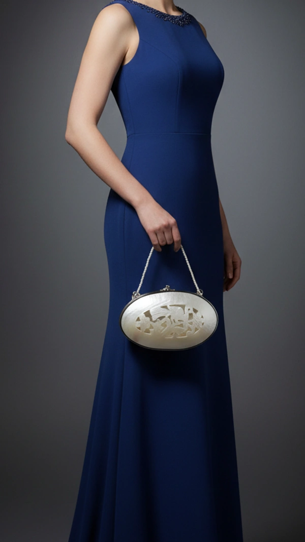 BH0424 : Handcrafted Seashell Ladies Side Bag | Boho Beach Style Sling Purse | Eco-Friendly Shell Handbag for Women