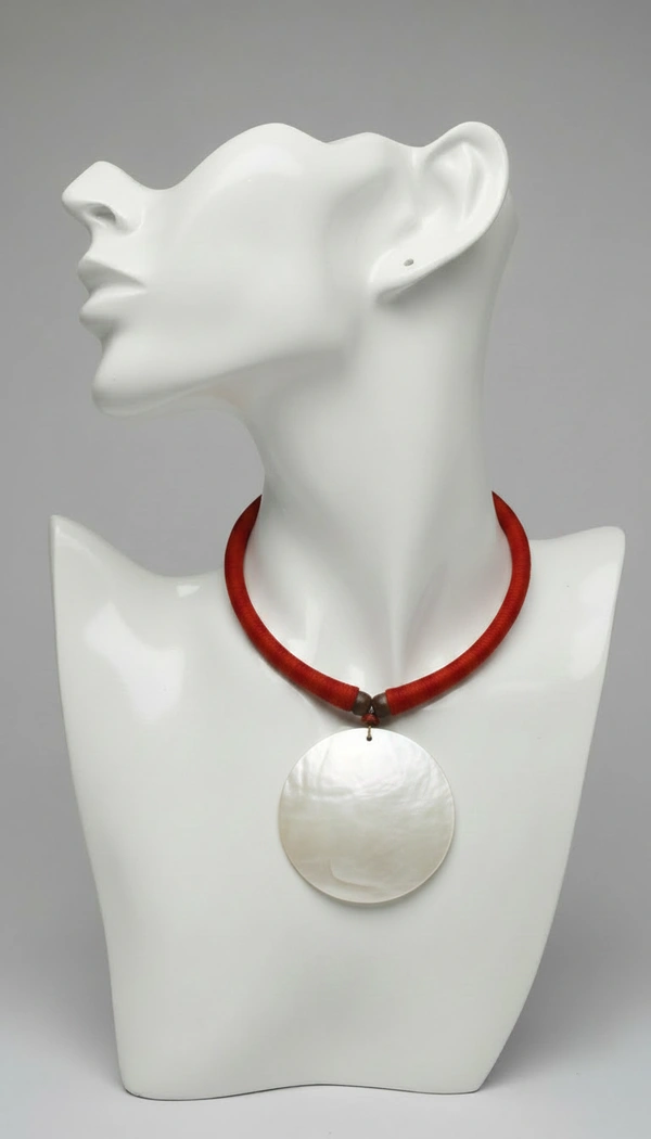 BH0363 : Handcrafted Sea Shell Necklace for Women | Beach Style Natural Shell Jewellery | Boho Ethnic Statement Necklace