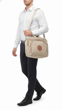 BH208 : Handcrafted Jute Cotton Laptop Case Bag | Eco-Friendly Office Sleeve | Stylish Handmade Laptop Cover for Men & Women