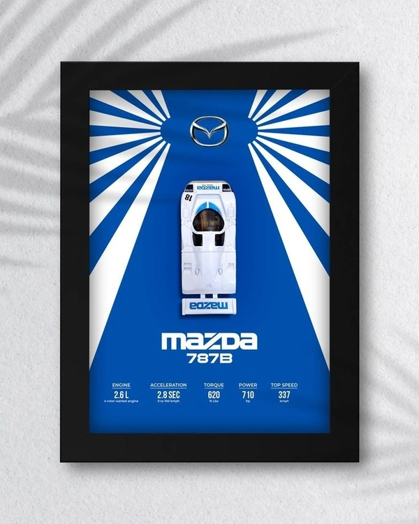 Mazda 787B Diecast Frame